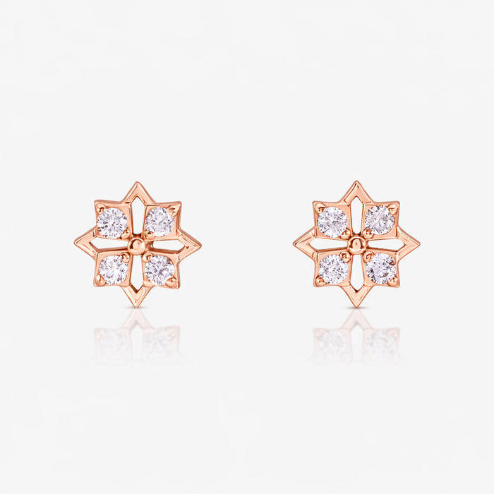 Star Mini Studs (9K Gold)