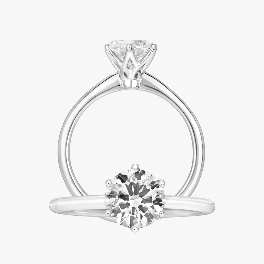 Entwine Ring With Tapered Band