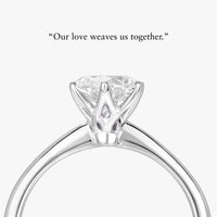 Entwine Ring With Tapered Band - Carrie K.