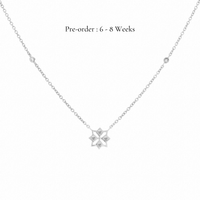 Star Mini Necklace (14K Gold)