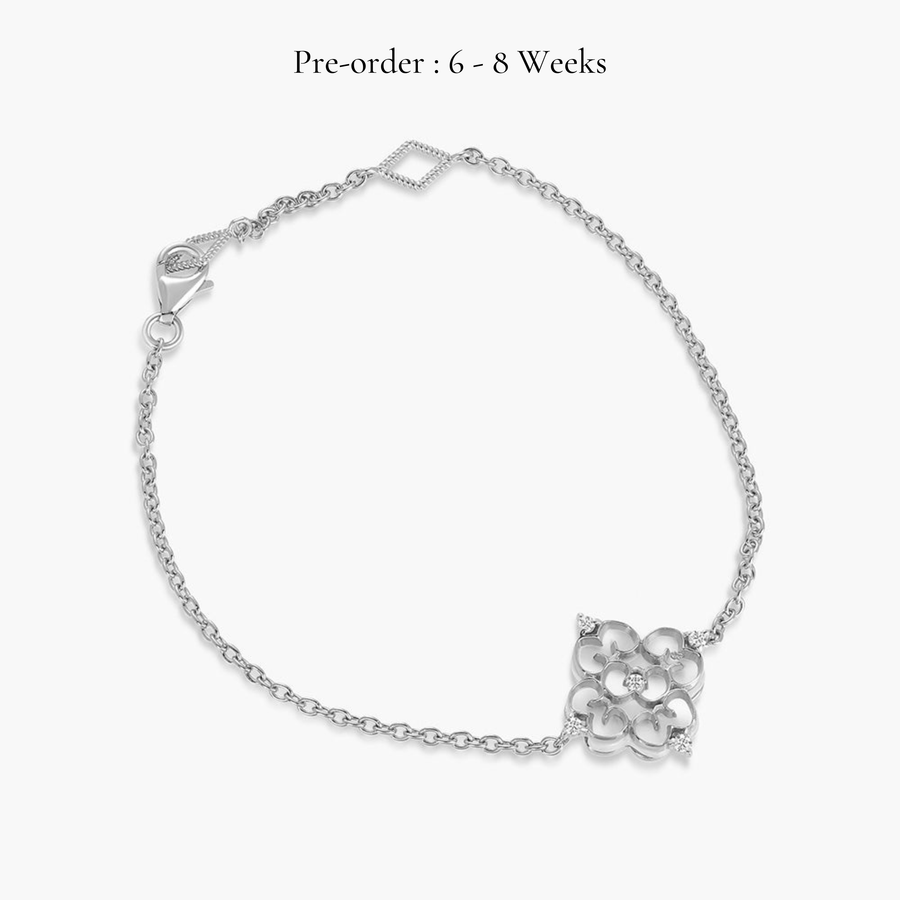Blessings Mother of Pearl Bracelet (14K Gold) - Carrie K.