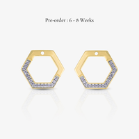 Hexa Ear Jacket (14K Gold)