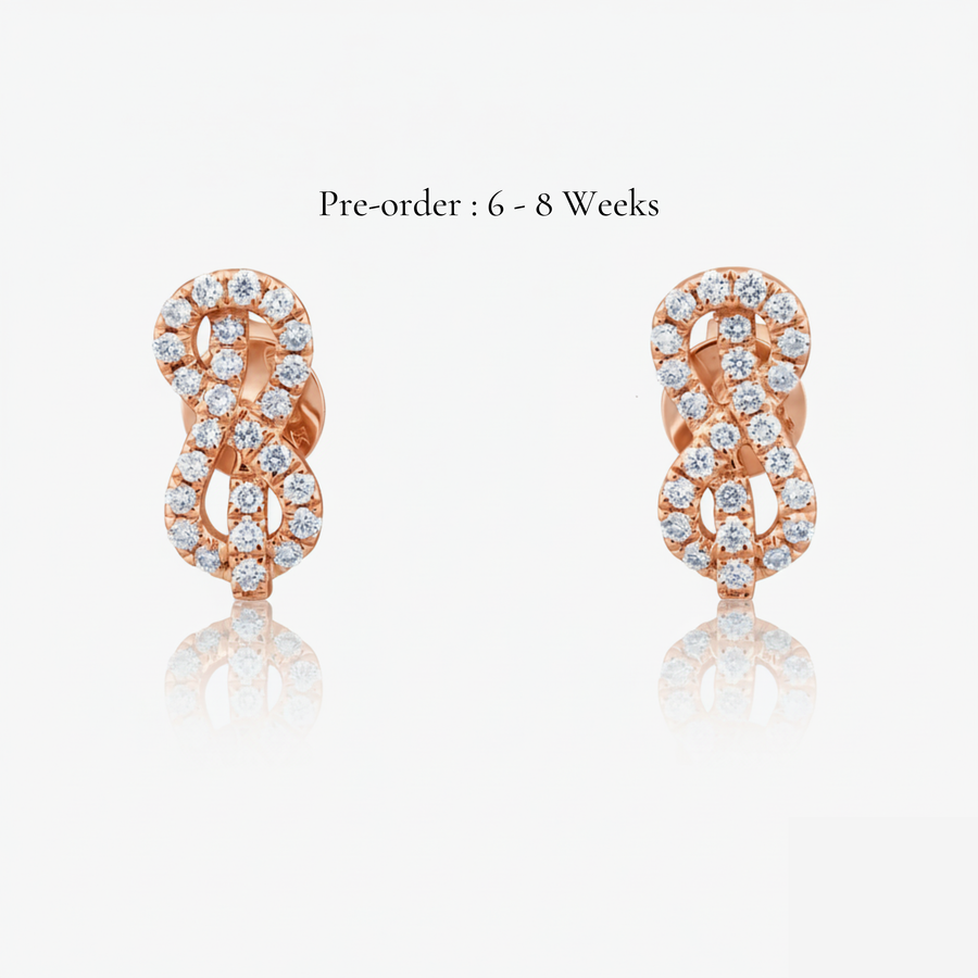 Infinity Knot Ear Studs - Carrie K.