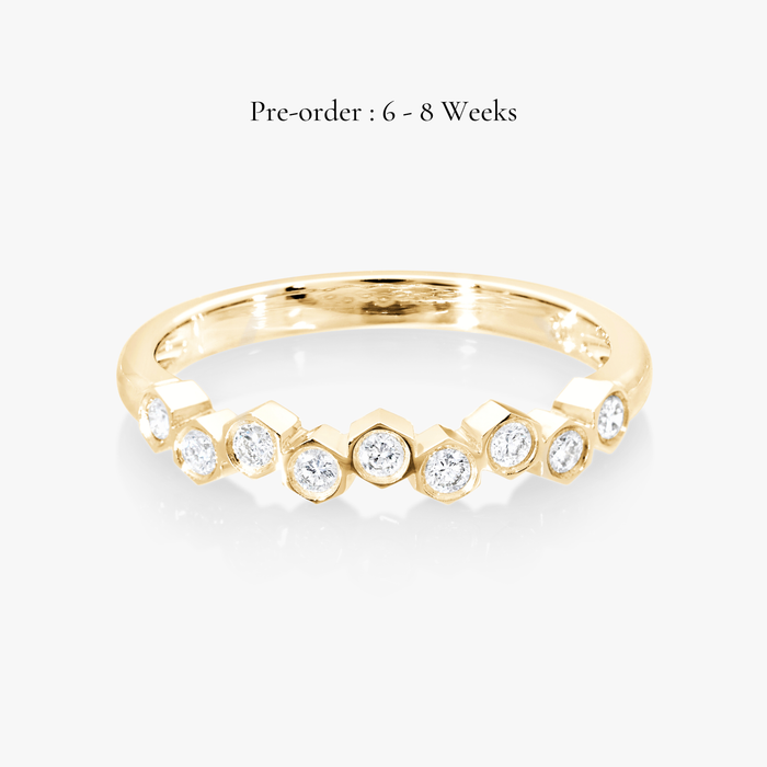 Hexa Helix Ring