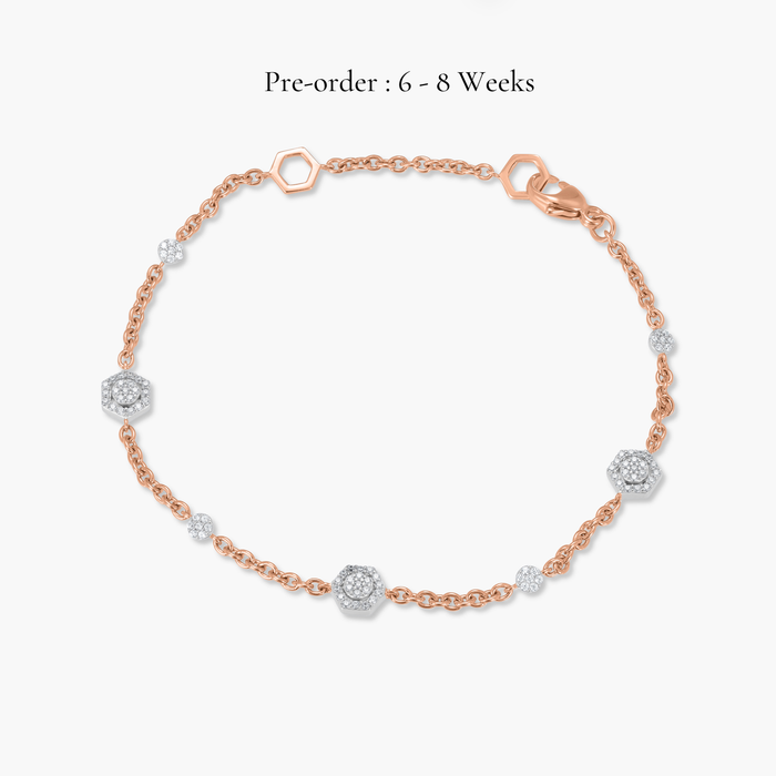 Hexa Halo Bracelet