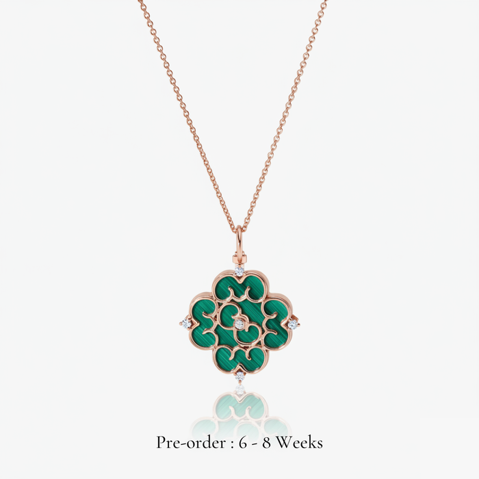 Blessings Malachite Charm