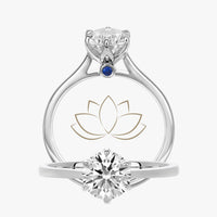 Lotus Little Secret With Cathedral Ring - Carrie K.
