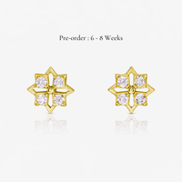 Star Mini Studs (9K Gold)