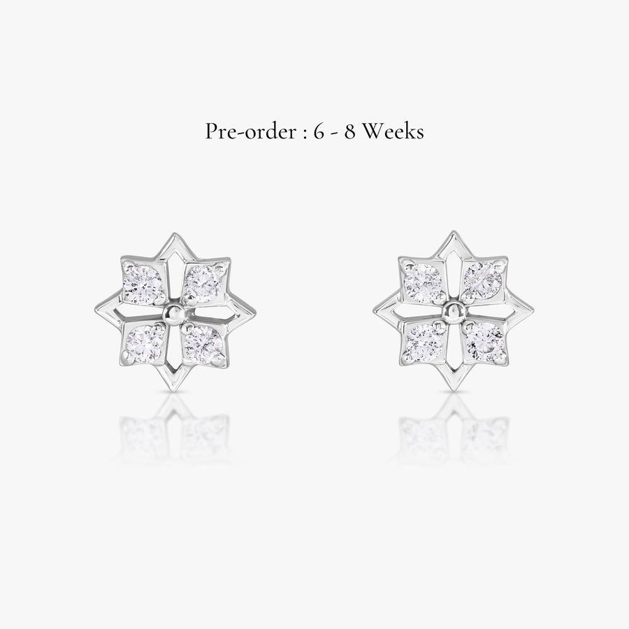 Star Mini Studs (9K Gold)