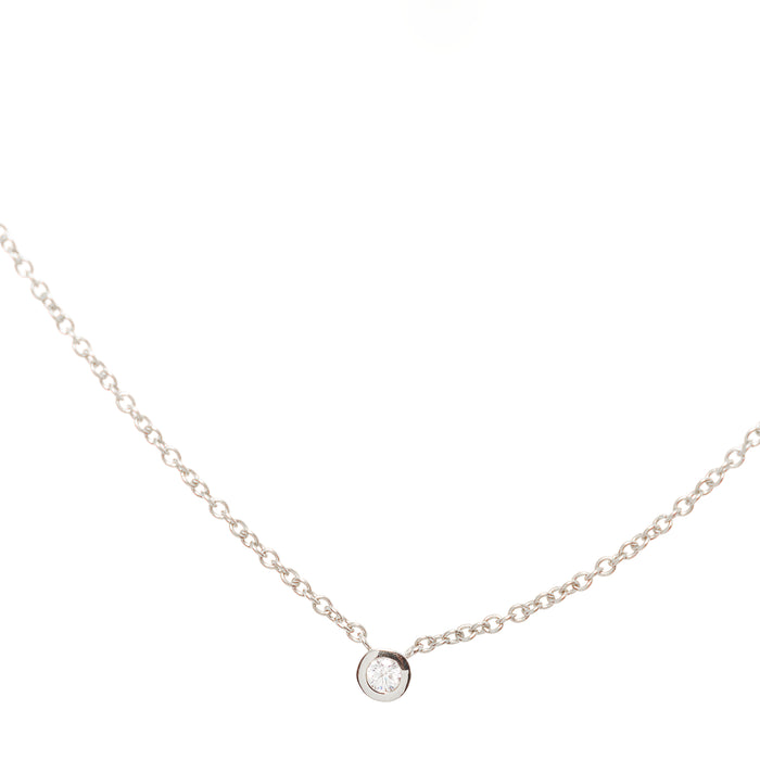 Star Mini Solitaire Necklace (9K Gold) - Carrie K.