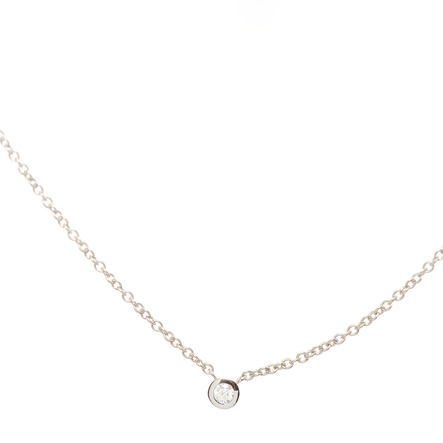 Star Mini Solitaire Necklace (9K Gold) - Carrie K. 