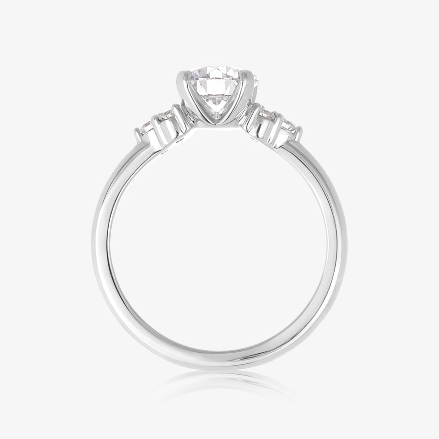 4 Pronged Round Cluster Ring - Carrie K.