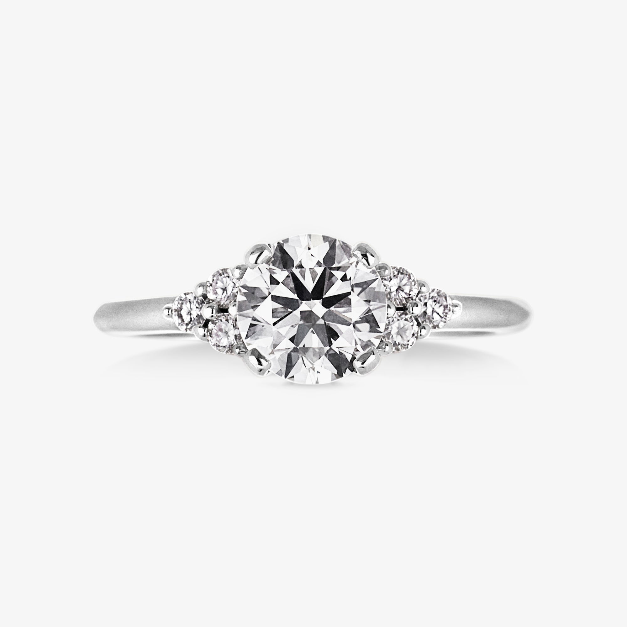 4 Pronged Round Cluster Ring - Carrie K.