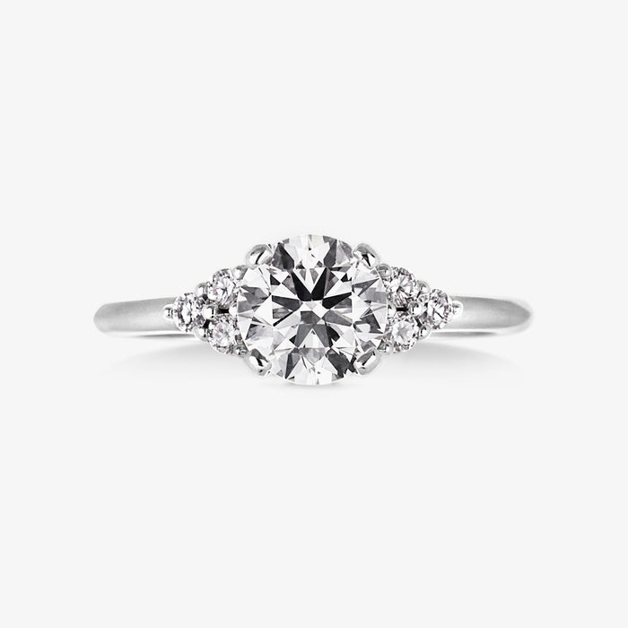 4 Pronged Round Cluster Ring - Carrie K.