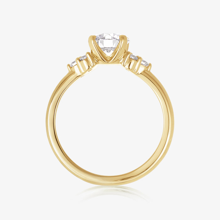 4 Pronged Round Cluster Ring - Carrie K.