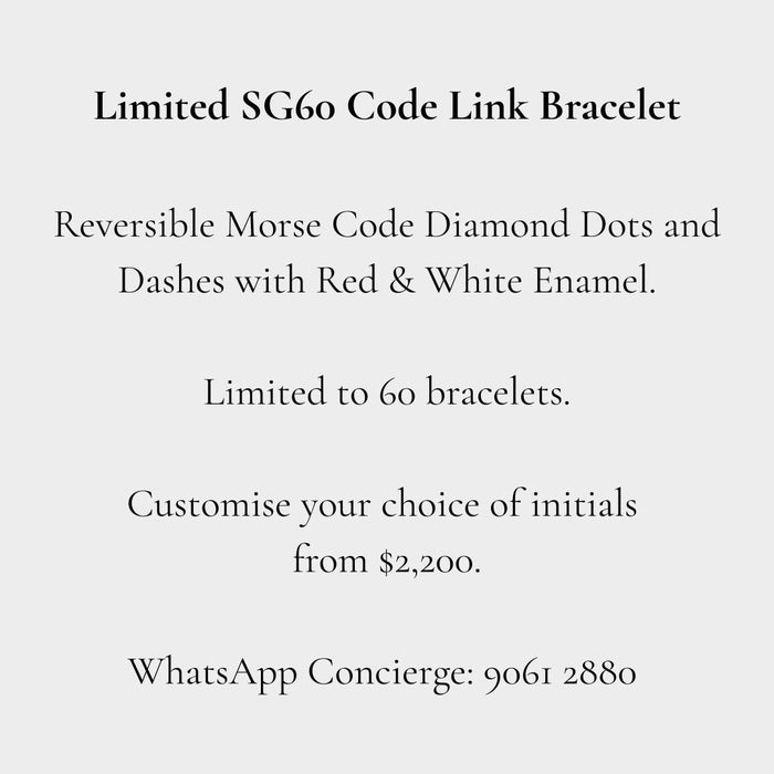 SG60 Code Link Bracelet - Carrie K.