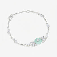 Lotus Jade Coin Bracelet - Carrie K.
