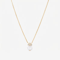 Star Mini Lavender Jade Bead Necklace (14K Gold) - Carrie K.