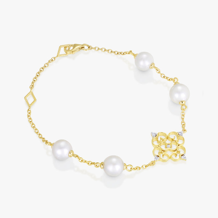 Blessings Pearl Bracelet (14K Gold) - Carrie K.