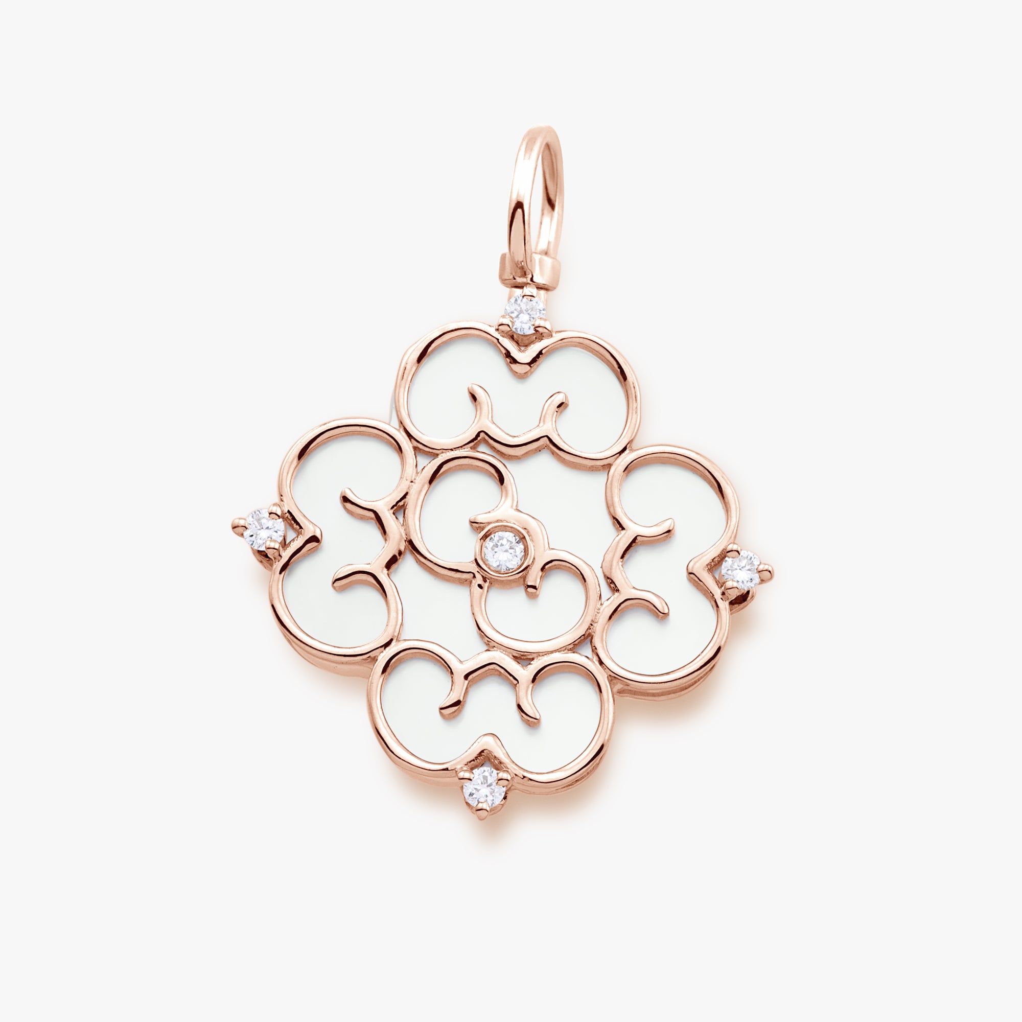 Blessings Mini Mother of Pearl Charm - Carrie K.
