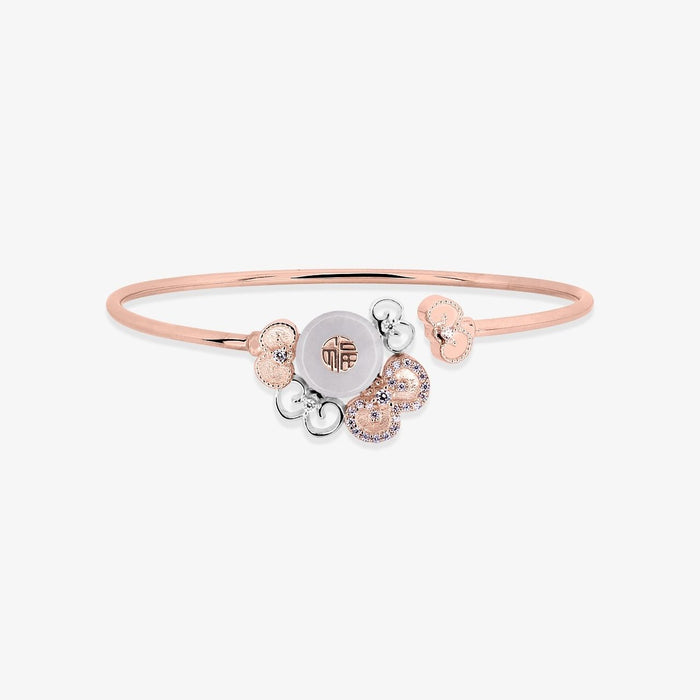 Fu Twisty Bangle (14K Gold) - Carrie K.