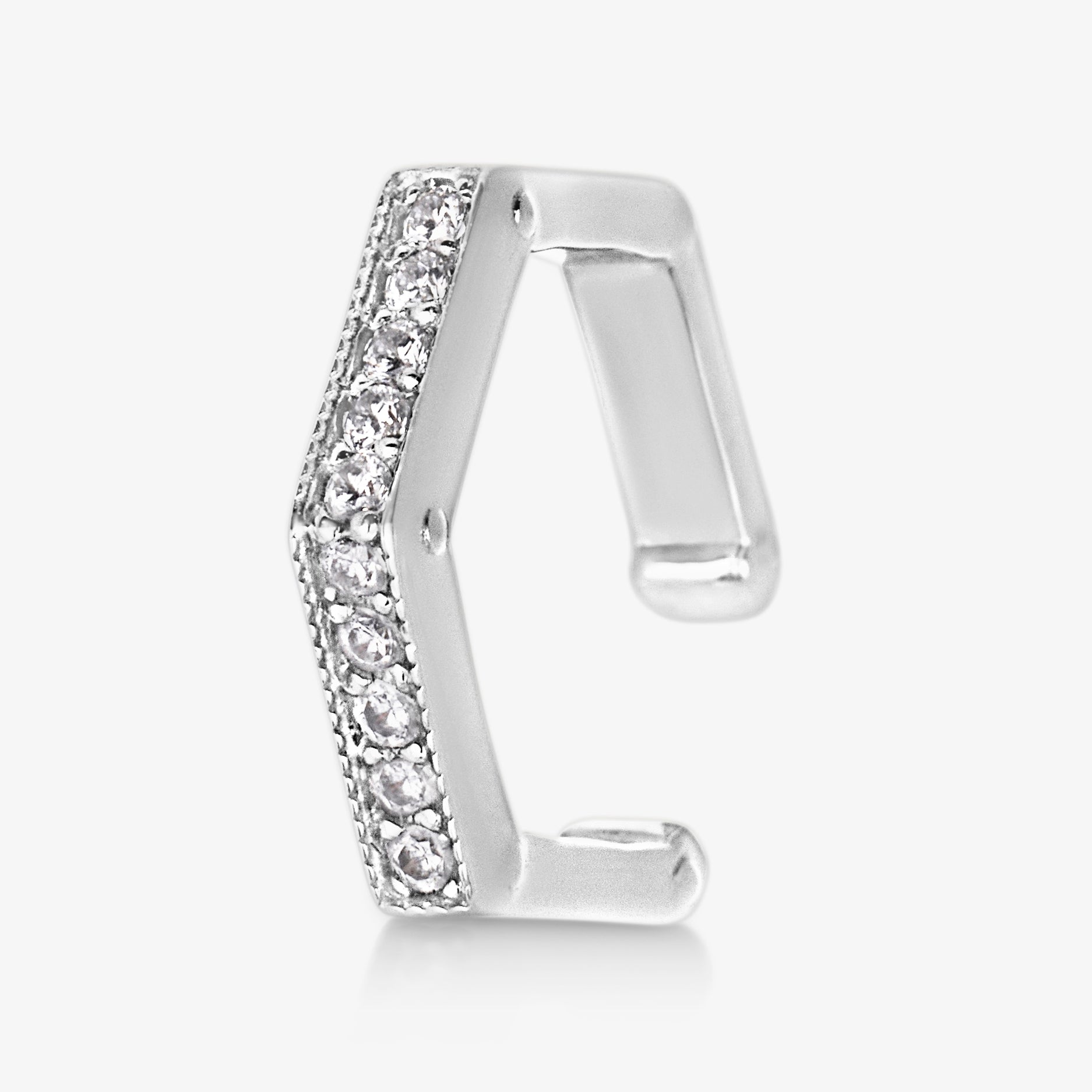 Baby Hexa Ear Cuff (18K Gold) - Carrie K.