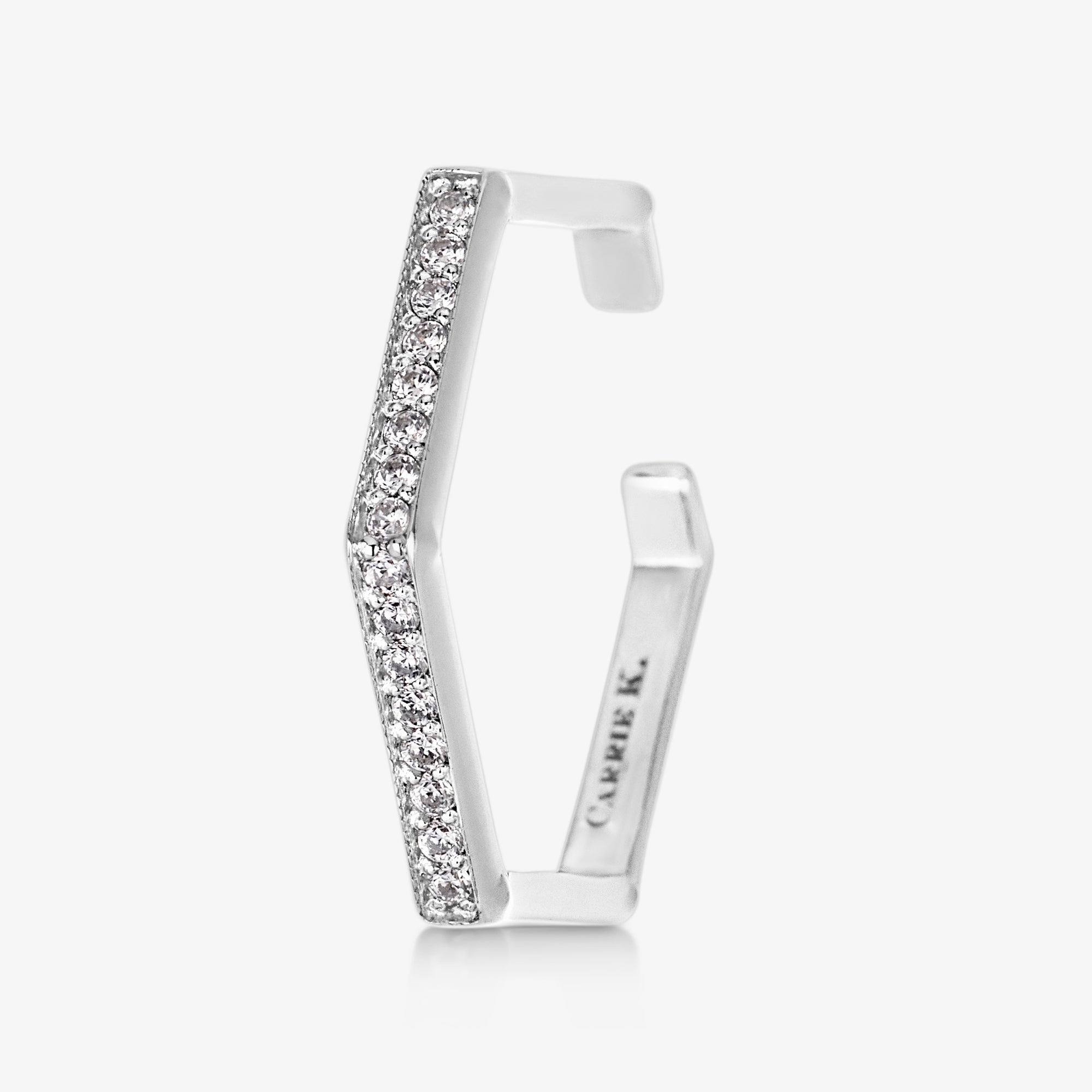 Hexa Ear Cuff (18K Gold) - Carrie K.