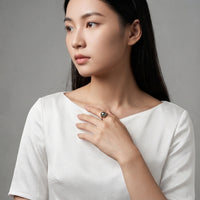 Starburst Pearl Ring (9K Gold) - Carrie K.