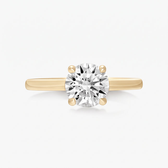 Unity Ring With Straight Band - Carrie K.