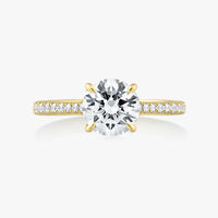 Hercules Knot Solitaire Ring