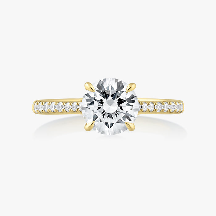 Hercules Knot Solitaire Ring
