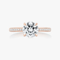 Hercules Knot Solitaire Ring