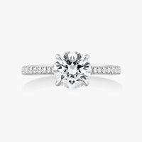 Hercules Knot Solitaire Ring