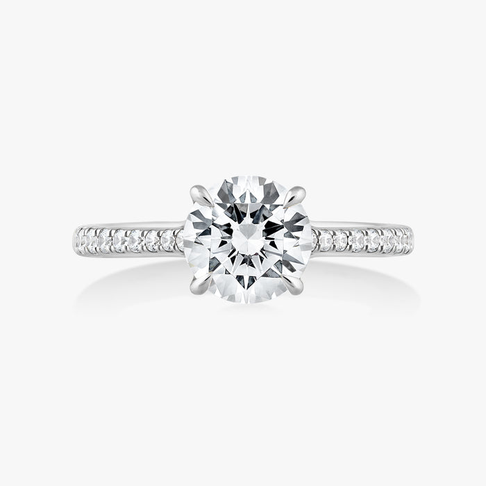 Hercules Knot Solitaire Ring