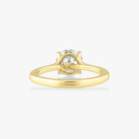 Hercules Knot Solitaire Ring