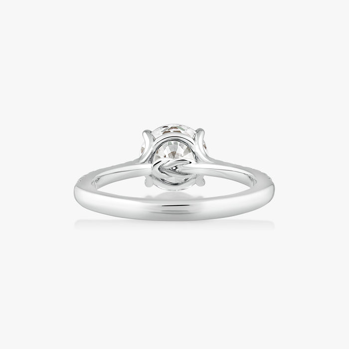 Hercules Knot Solitaire Ring