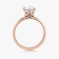 Home Little Secret Ring With Straight Band - Carrie K.