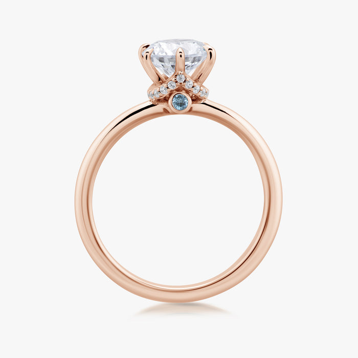 Home Little Secret Ring With Straight Band - Carrie K.