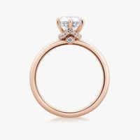 Home Little Secret Ring With Straight Band - Carrie K.