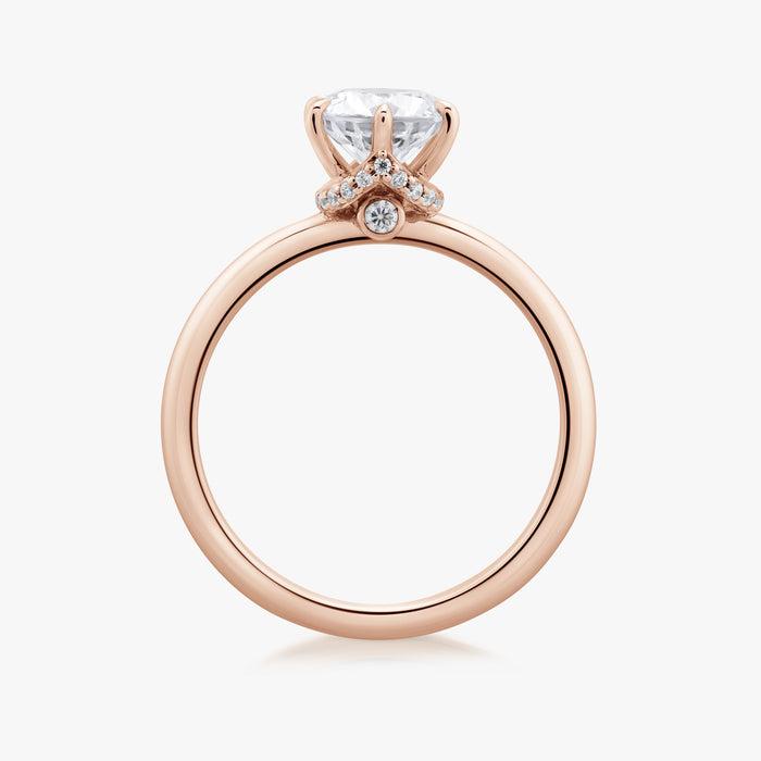 Home Little Secret Ring With Straight Band - Carrie K.