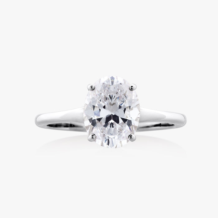 Infinite Heart Solitaire Ring - Carrie K.