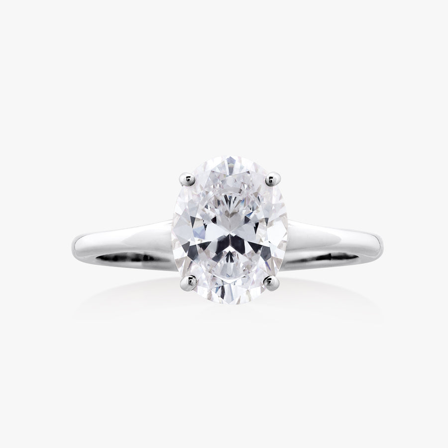 Infinite Heart Solitaire Ring - Carrie K.