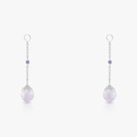 Jade Long Ear Drops (14K Gold) - Carrie K.