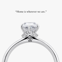 Home Ring With Straight Band