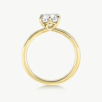 The Love Letter Ring With Tapered Band - Carrie K.