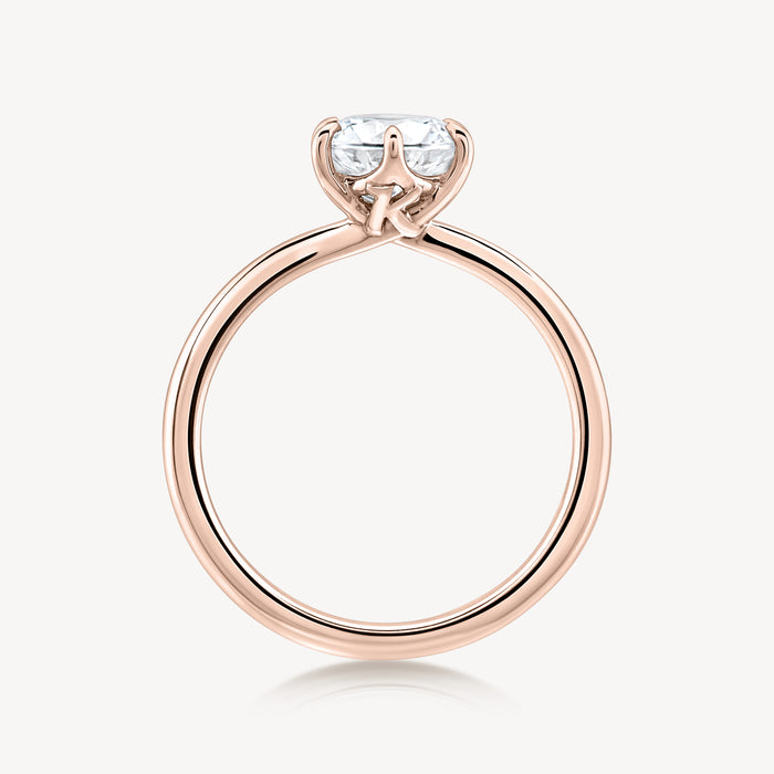 The Love Letter Ring With Tapered Band - Carrie K.