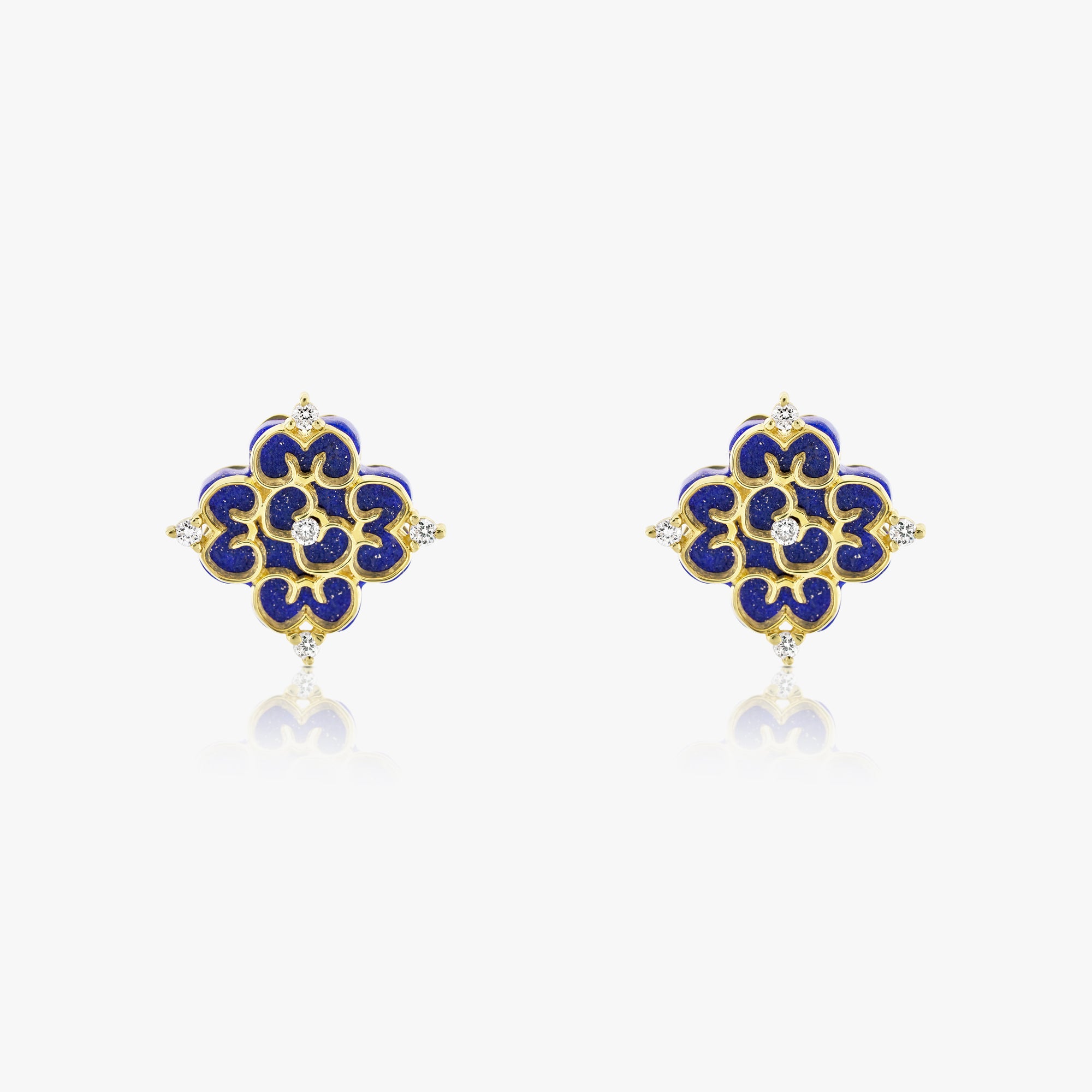 Blessings Mini Lapis Lazuli Studs