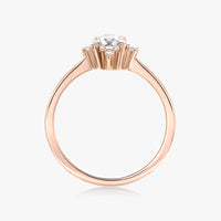 0.52ct Lab-Grown Diamond North Star Ring