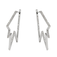 Star Hoop Earrings (9K Gold) - Carrie K.