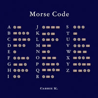 Code Dash Stud (14K Gold) - Carrie K. 